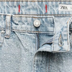 Shimmery High Waist boyfriend Jeans